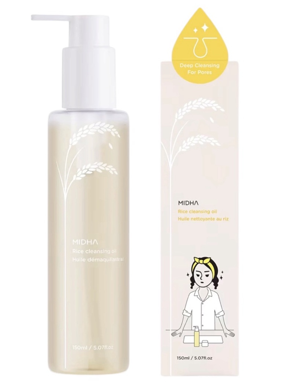 🪷 Misha Rice Bran Oil Deep Pore Cleanser